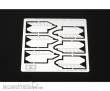Tamiya 300074097 - Fotoätz-Sägeblatt 0,1mm (2x3) reißen