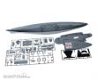 Tamiya 300078013 - 1:350 Dt. Schlachtschiff Bismarck
