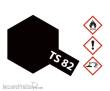 Tamiya 300085082 - TS-82 Gummi-Schwarz matt 100ml