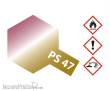 Tamiya 300086047 - PS-47 Rosarot-Gold schillernd Poly.100ml