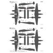 Hobby 2000 H2K72043 - P-38M Night Lightning in 1:72