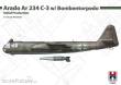 Hobby 2000 H2K72050 - Arado Ar 234 C-3 w/ Bombentorpedo Initial Production in 1:72