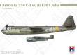 Hobby 2000 H2K72051 - Arado Ar 234 C-3 w/ Ar E381 Julia in 1:72