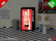 Modellland 3024-8 - 1:87 Spur H0 LED 9 - 12V Coca Cola Automat beleuchet