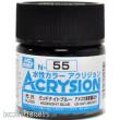 Mr Hobby - Gunze N-055 - Acrysion (10 ml) Midnight Blue
