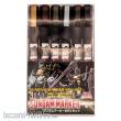 Mr Hobby - Gunze AMS-127 - Mr Hobby -Gunze Gundam Marker MSV Set