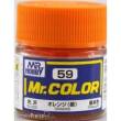 Mr Hobby - Gunze C-059 - Mr. Color (10 ml) Orange