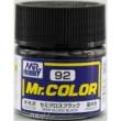 Mr Hobby - Gunze C-092 - Mr. Color (10 ml) Semi Gloss Black