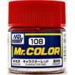 Mr Hobby - Gunze C-108 - Mr. Color (10 ml) Character Red