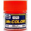 Mr Hobby - Gunze C-171 - Mr. Color (10 ml) Fluorescent Red