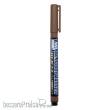Mr Hobby - Gunze CM-103 - Mr Hobby -Gunze Mr. Hobby Marker Super Fine Tip Brush Pen Brown
