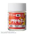 Mr Hobby - Gunze SVC-01 - Mr Hobby -Gunze Water-Based SOFUBI Color (18 ml) White