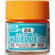 Mr Hobby - Gunze H-024 - Aqueous Hobby Colors (10 ml) Orange Yellow