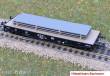 Modellbahn-Bachmann 3031433 - Stahlplatten für Roco, für den 4-achs. Schwerlastwagen Rlmmp (Art.-Nr. 46380 u.ä.) Größe: 90 x 25 mm