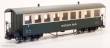 Train Line 45 3036721 - RhB Personenwagen Set ABC 616, ABC 617 grün/beige