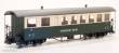 Train Line 45 3036721 - RhB Personenwagen Set ABC 616, ABC 617 grün/beige