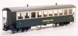 Train Line 45 3036751 - RhB Personenwagen SET B 2251, B 2252 grün/beige