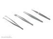 Schönwitz 30397 - Pinzetten Set Sortiment - 4 teilig - rostfrei - 110mm