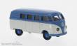 Brekina 31034 - Brekina, VW T1a Kombi, blau/hellgrau, 1950, 1:87