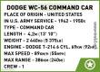 Cobi 3111 - Dodge WC-56 Command Car