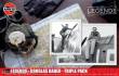 Airfix A40101 - Legends - Douglas Bader - Triple Pack