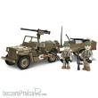 Cobi 3132 - Willys MB & Trailer