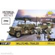 Cobi 3132 - Willys MB & Trailer