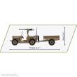 Cobi 3132 - Willys MB & Trailer