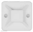 Schönwitz 31876 - 10er Pack Kabelsockel Klebesockel Schraubsockel Kabelhalter 30mm x 30mm für Kabelbinder