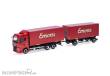 Herpa 319294 - MAN TGX GM Wechselkoffer-Hängerzug Emons