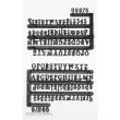 Weinert 32092 - Buchstaben- und Zahlensätze schwarz