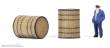 Weinert 32424 - Tabakfass (H0)