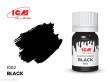 ICM 1002 - BASIC COLORS Black bottle, 12 ml