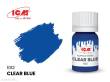 ICM 1012 - CLEAR COLORS Clear Blue bottle, 12 ml