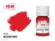 ICM 1046 - RED Blood Red bottle, 12 ml