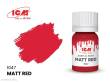 ICM 1047 - RED Matt Red bottle, 12 ml