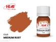 ICM 1049 - BROWN Medium Rust bottle, 12 ml