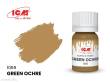 ICM 1059 - BROWN Green Ochre bottle, 12 ml