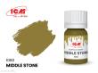 ICM 1060 - BROWN Middle Stone bottle, 12 ml