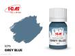 ICM 1075 - BLUE Grey Blue bottle, 12 ml