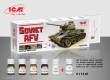 ICM 3006 - Acrylic paint set for Soviet AFV, 6x 12 ml