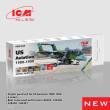 ICM 3028 - Acrylic paint set for US Aviation 1980 - 1990, 6x 12 ml