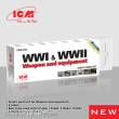 ICM 3043 - Acrylic paint set for Military outfitters, 6x 12 ml