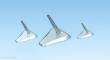 ICM A001 - Aircraft Models Stands (1:48,1:72,1:144)