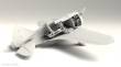 ICM 32004 - 1:32 I-16 type 10, WWII Soviet Fighter