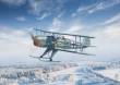 ICM 32029 - Bücker Bü 131D (winter version), WWII German Training Aircraft