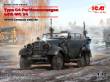 ICM 72473 - 1:72 Type G4 Partisanenwagen with MG 34, WWII German vehicle