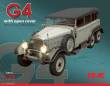 ICM 24012 - 1:24 Typ G4 Soft Top WWII German Personnel Car