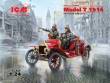 ICM 24017 - 1:24 Model T 1914 Fire Truck with Crew