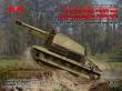 ICM 35340 - 1:35 10.5cm leFH 16(Sf)auf Geschutzwagen FCM36(f),WWII German self-propelled howitzer